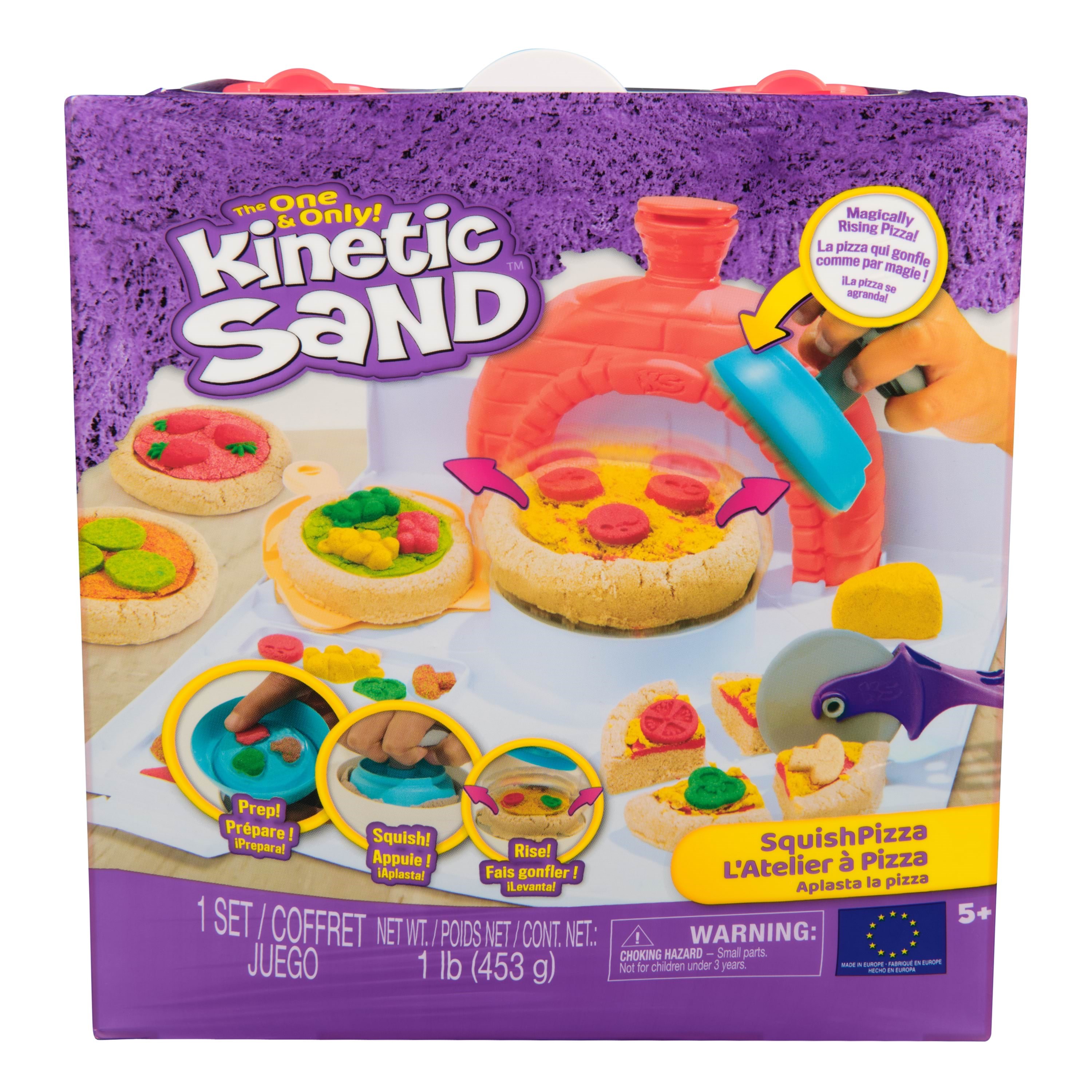 Kinetic Sand Squish Pizza - Kreativ Spiele
