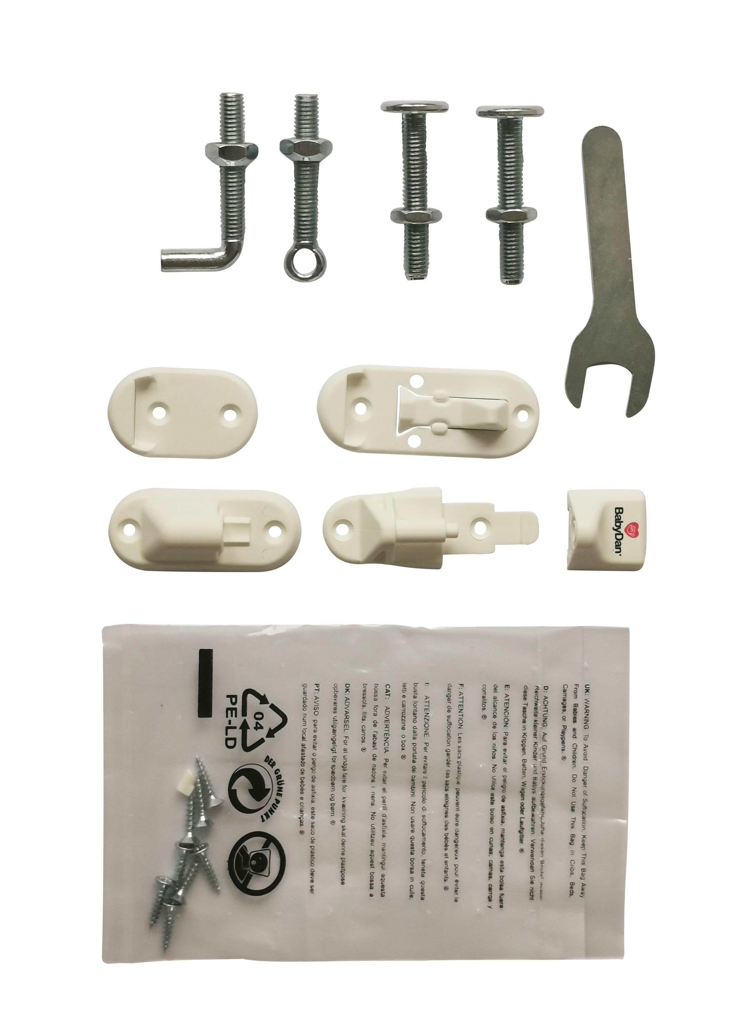 Babydan Fittings For No Trip Metal/saga Safety Gate. - Babypflege 300347