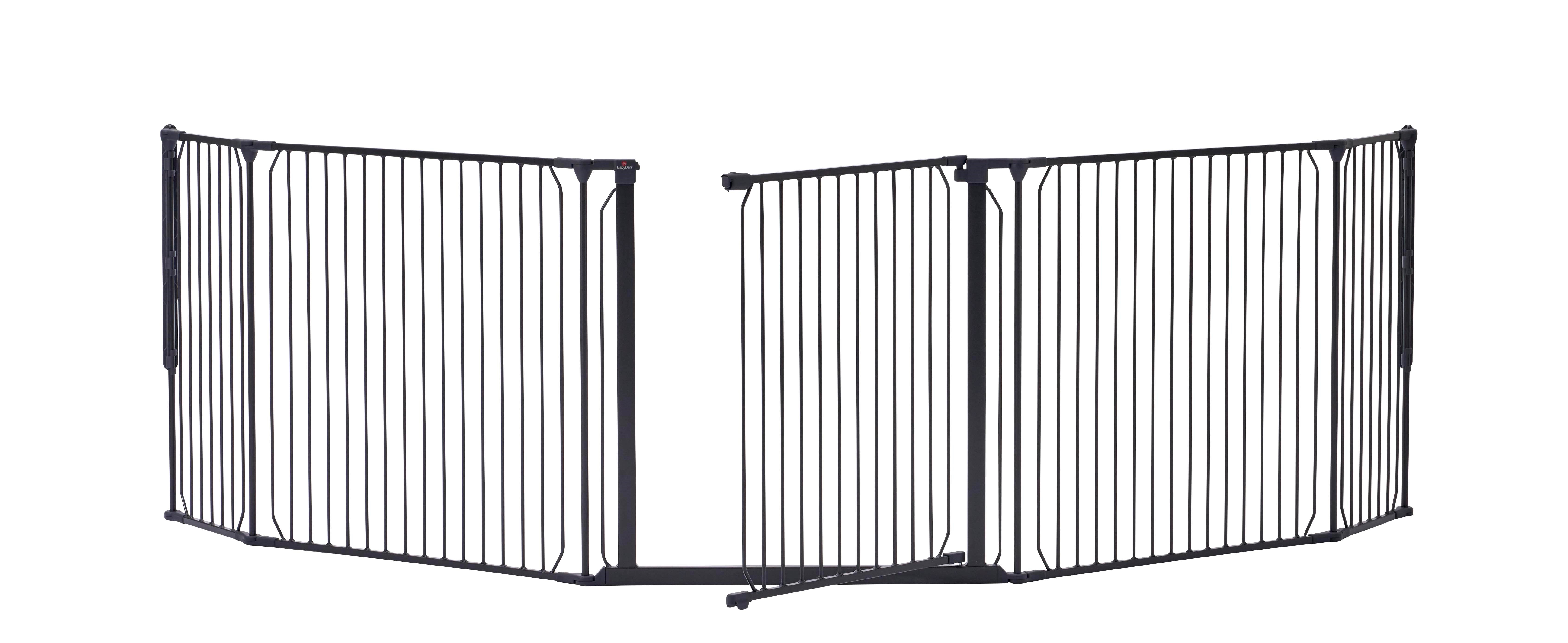 Babydan Combifit XL Safety Gate 90-278 cm Black - Babypflege 501507