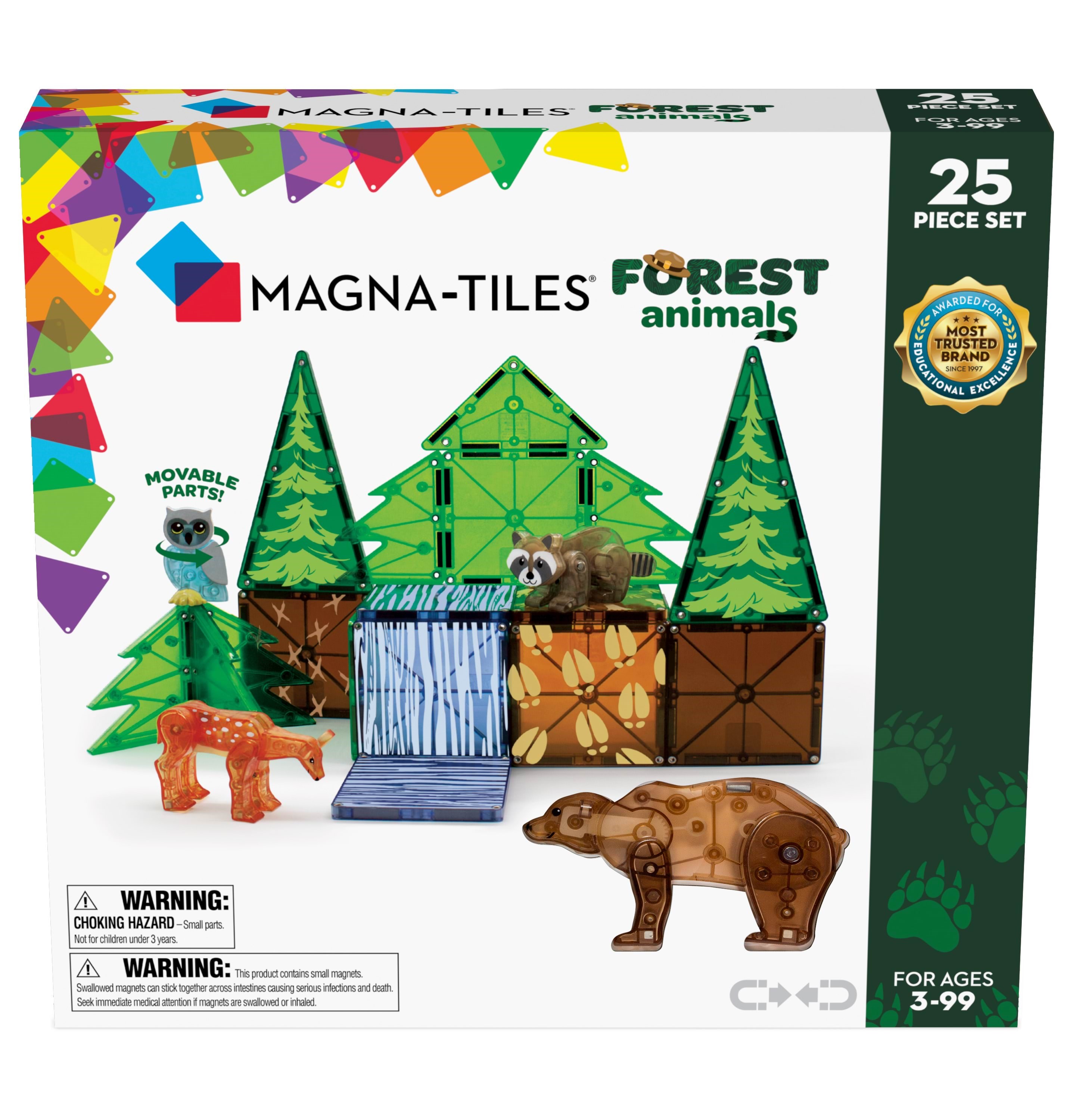 Magna-tiles Forest Animals 25 Pcs Set - Bausets 90224