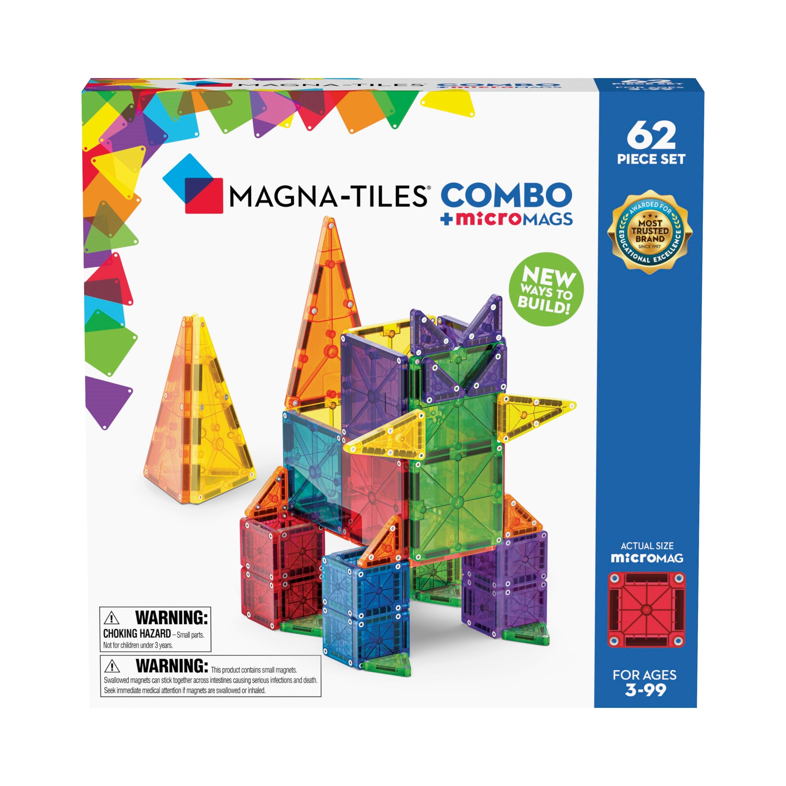 Magna-tiles Micromags Combo Set 62 Pcs - Bausets