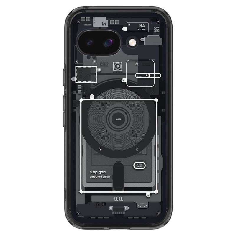 Spigen Ultra Hybrid Magsafe - Zero One Black - Google Pixel 9a - Handys Cover Cases