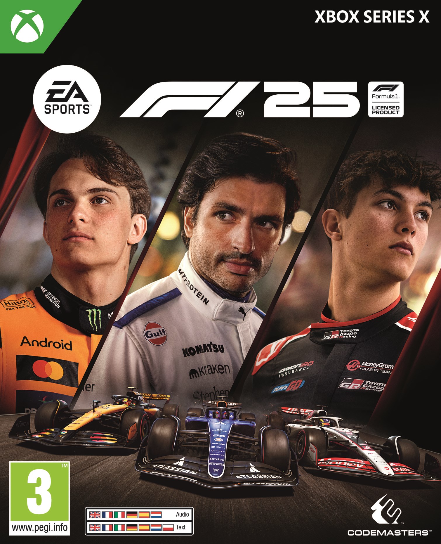 F1 25 - Microsoft Xbox Series X - Rennspiel - Pegi 3 - Spiele 5030945125389