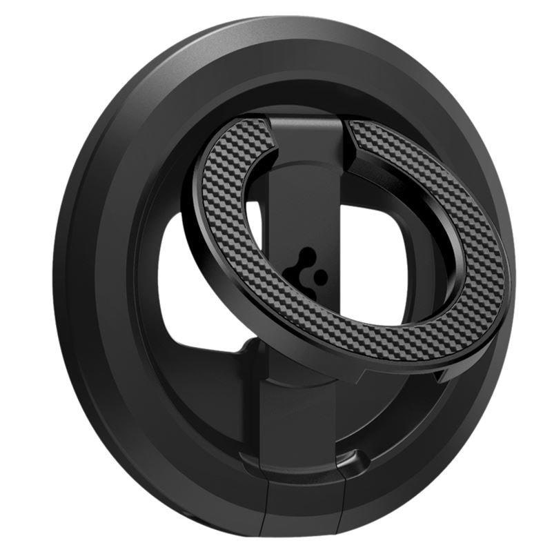 Spigen O-mag Magnetic Phone Holder With Adjustable Stand - Black - Handys Anderes Zubehoer Amp08822