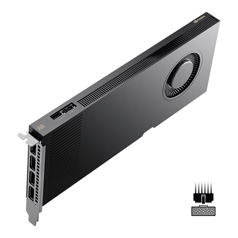 Nvidia Rtx Pro 4000 Blackwell Bulk - 24gb Gddr7 Ram - Grafikkarte