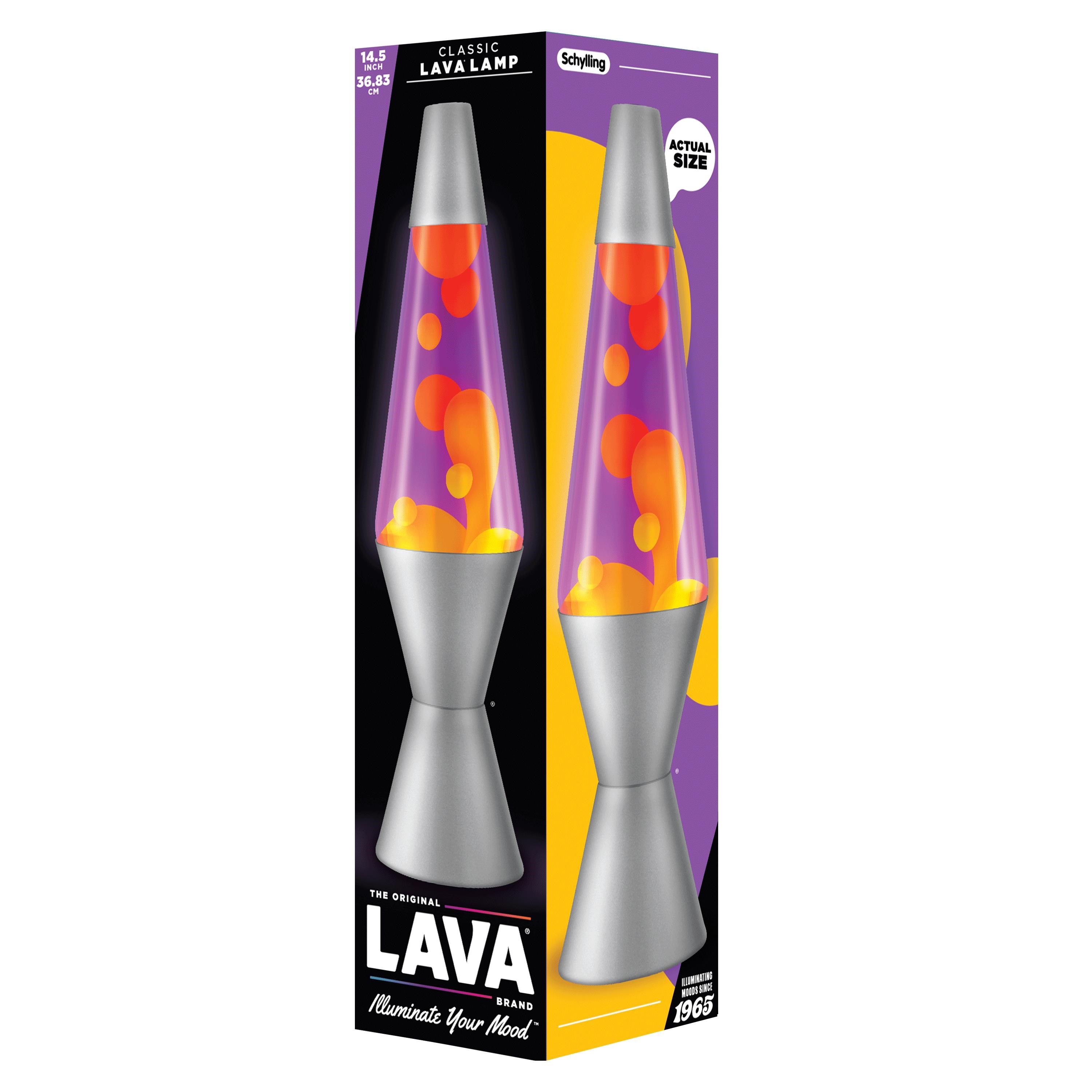 Lava Lamp Classic 37cm Orange/purple - Kinder Lampen 605903