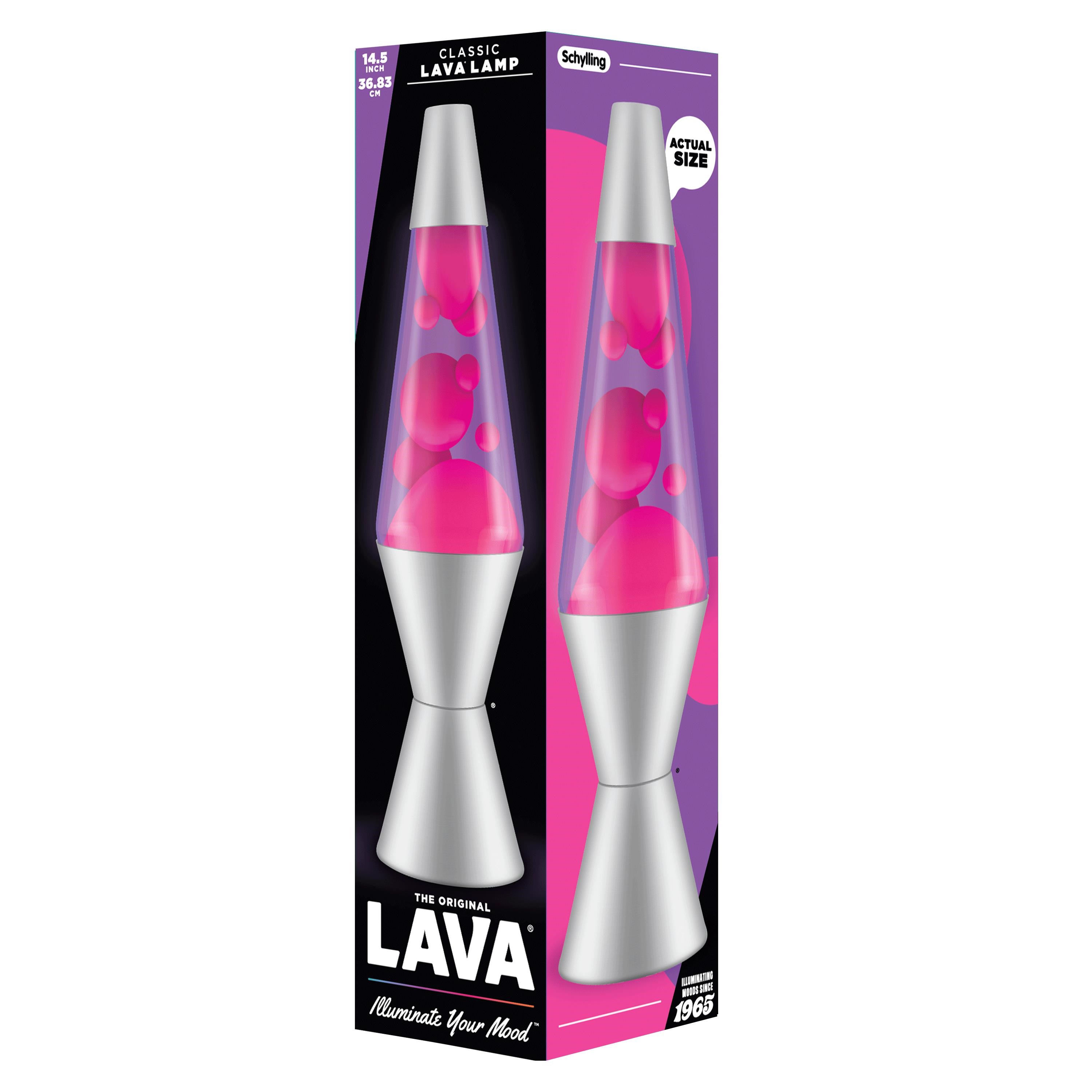 Lava Lamp Classic 37cm Pink/purple - Kinder Lampen 605901