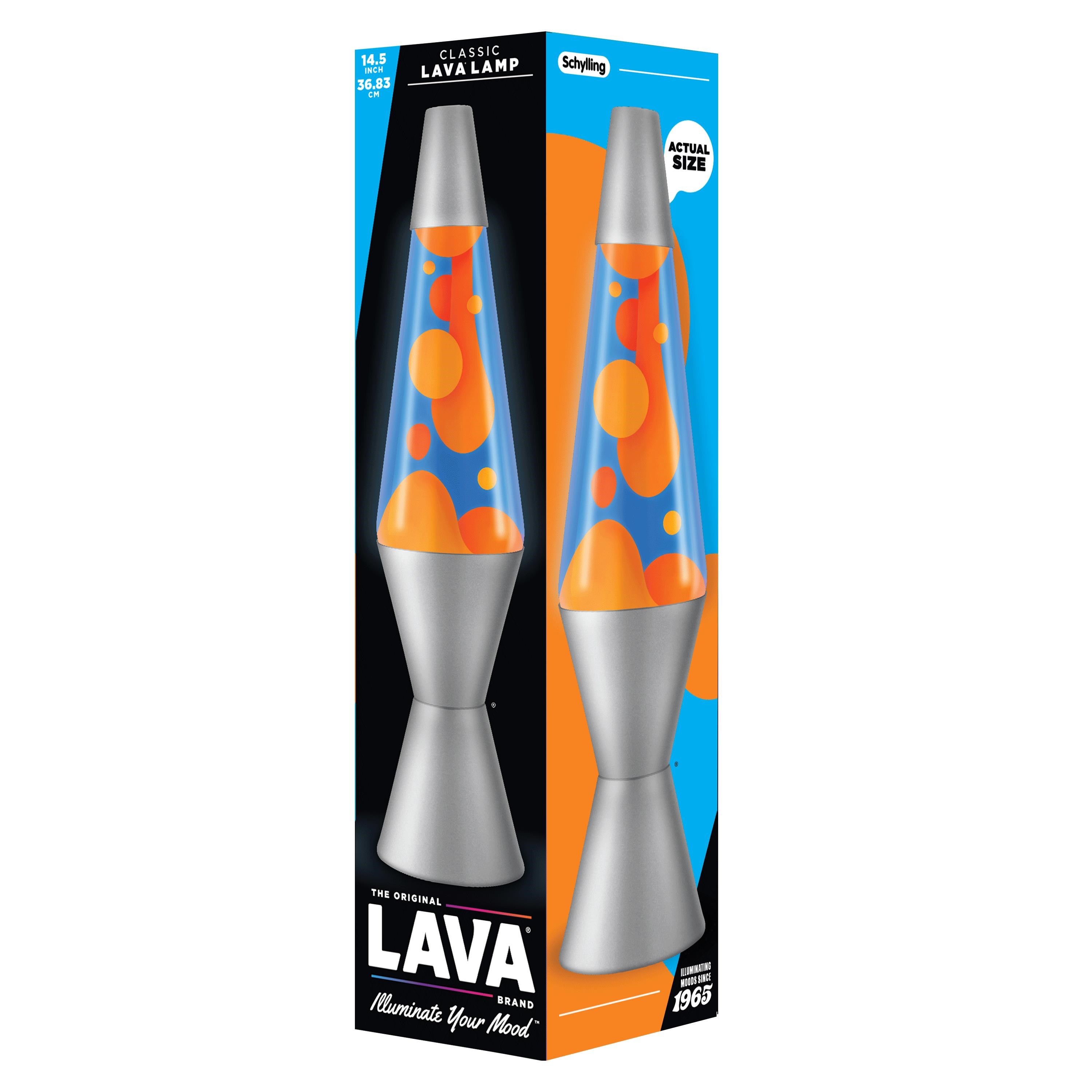 Lava Lamp Classic 37cm Orange/blue - Kinder Lampen