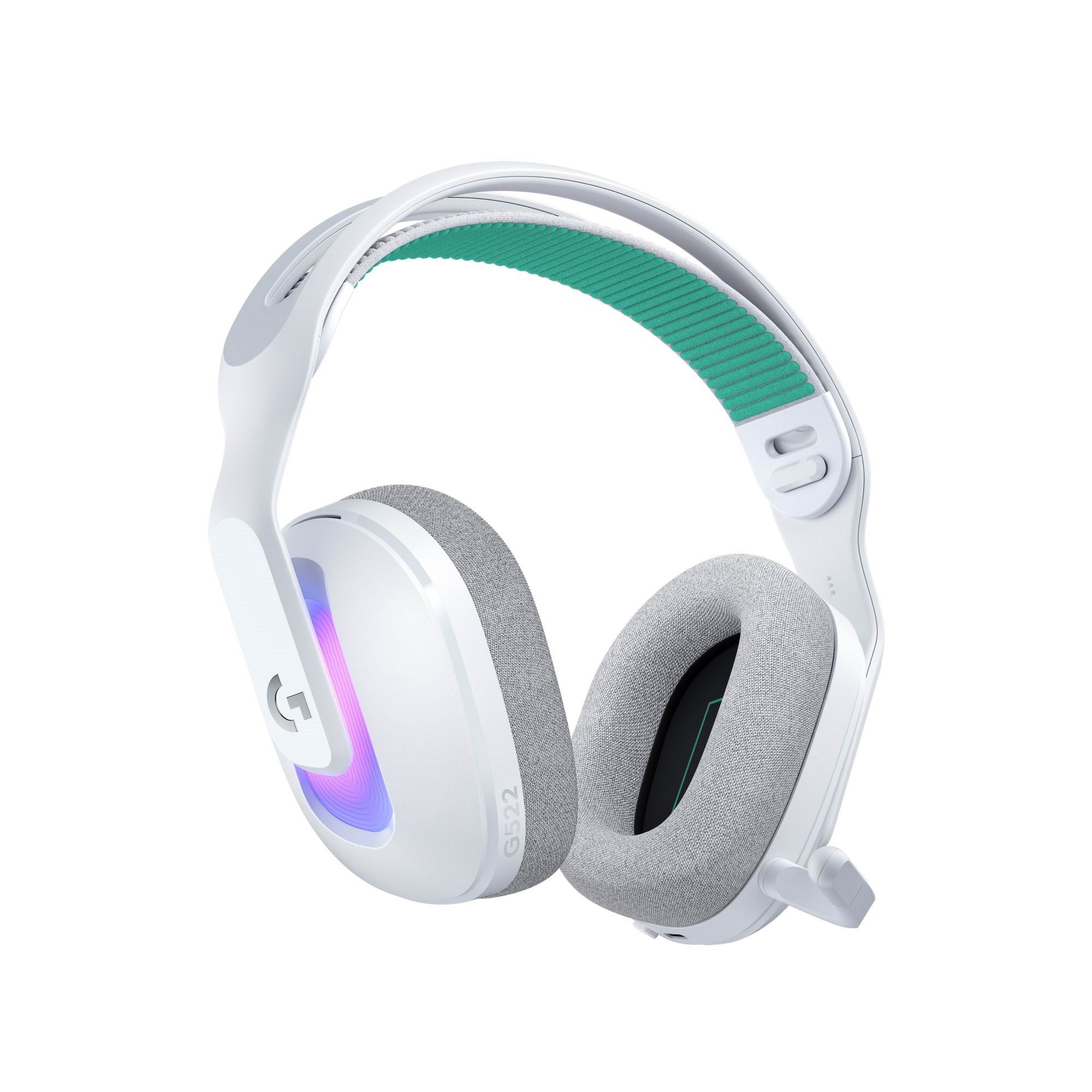 Kopfhörer - Logitech G522 Lightspeed Wireless Gaming Headset - Weiß - Kopfhoerer/headsets 981-001550