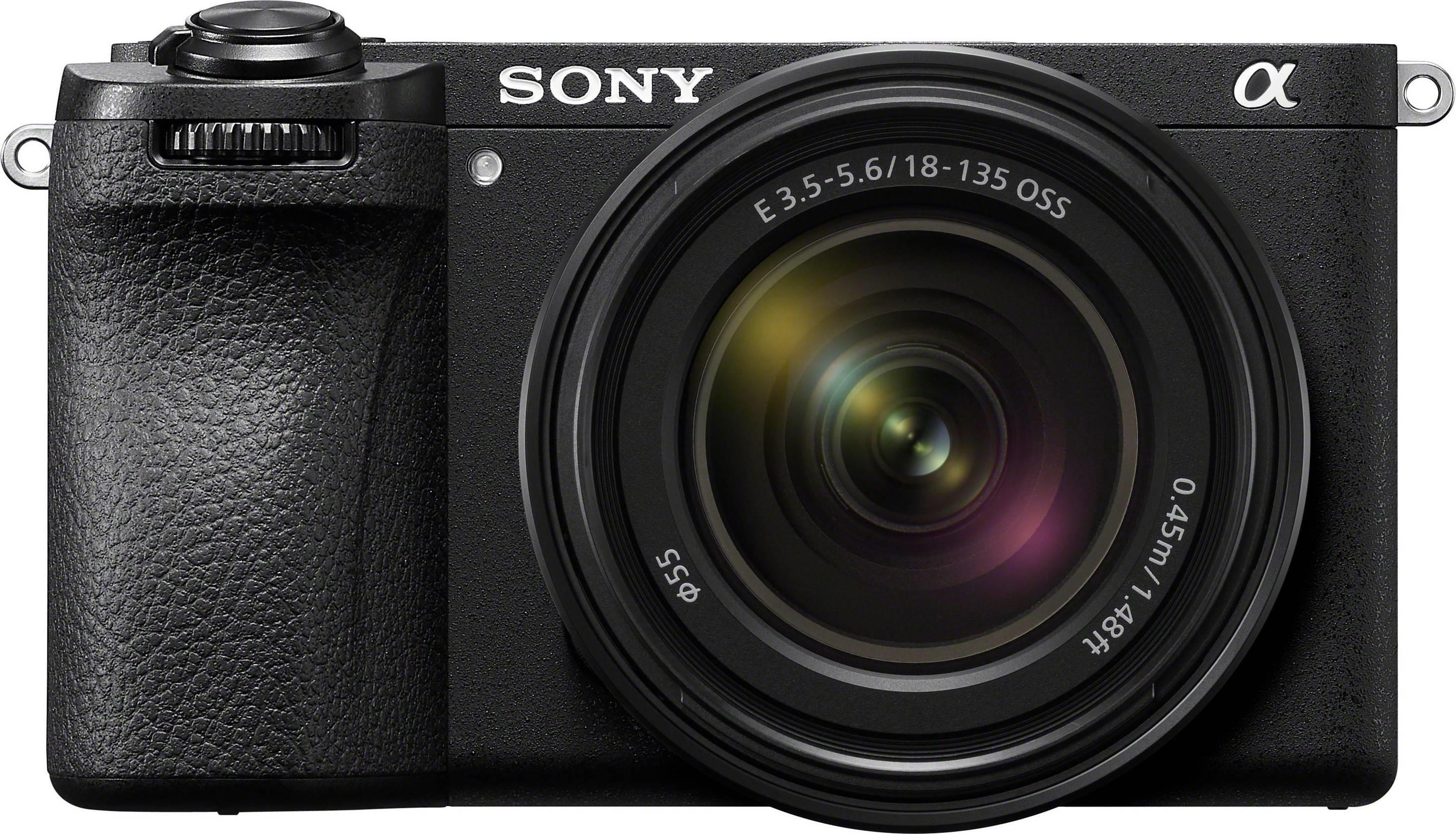Sony A6700 + E 18-135mm F3.5-5.6 Oss - Digital Kameras Black Ilce6700mb.Cec