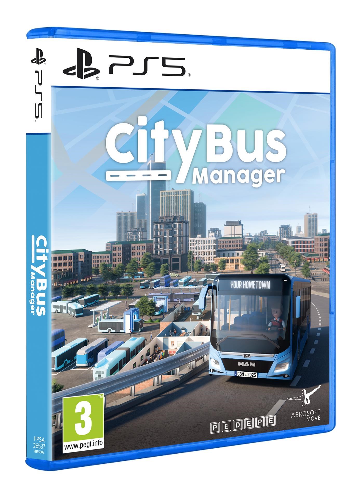 City Bus Manager - Sony Playstation 5 - Simulator - Pegi 3 - Spiele 4015918165303
