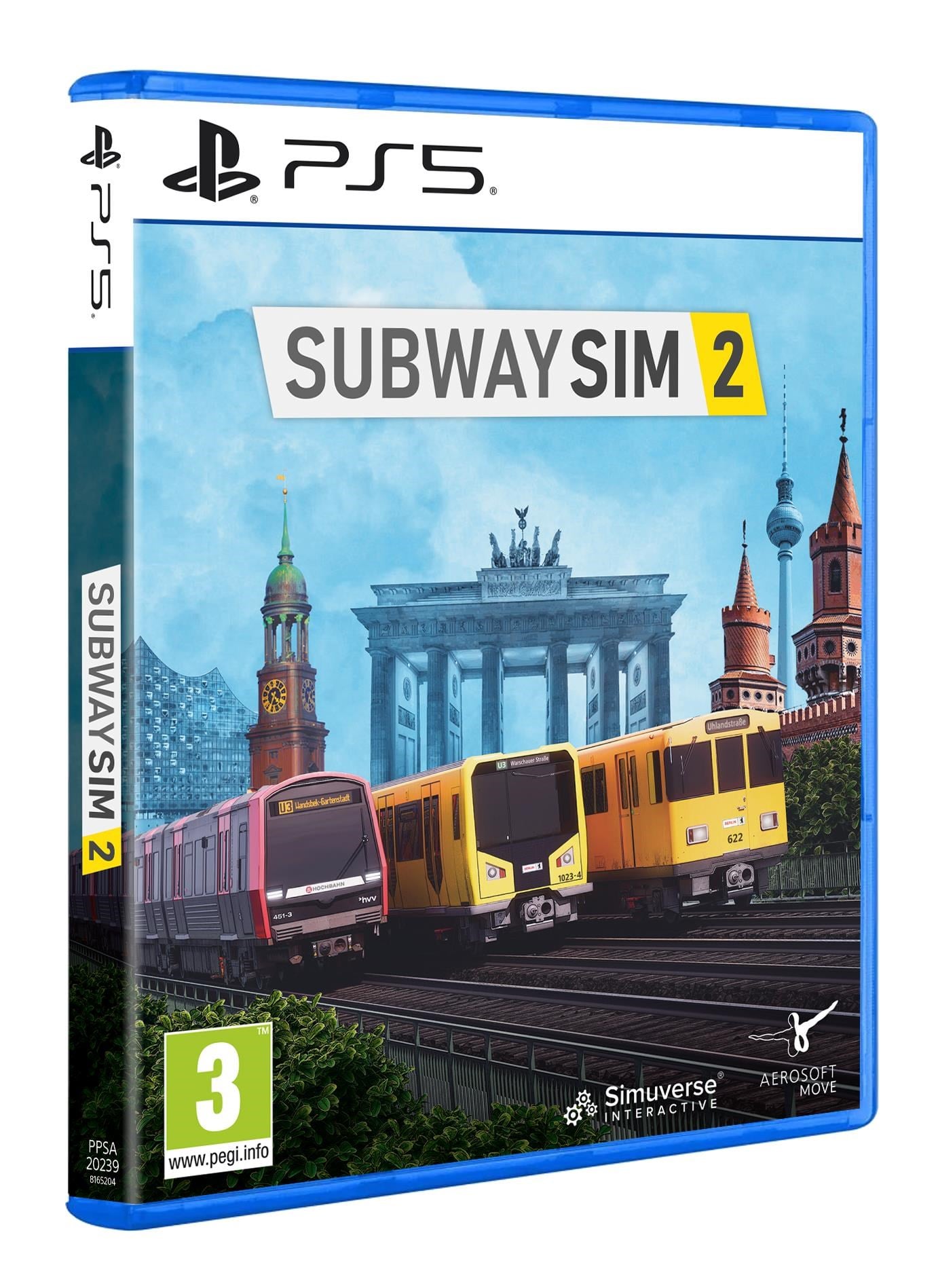 Subway Sim 2 - Sony Playstation 5 - Simulator - Pegi 3 - Spiele