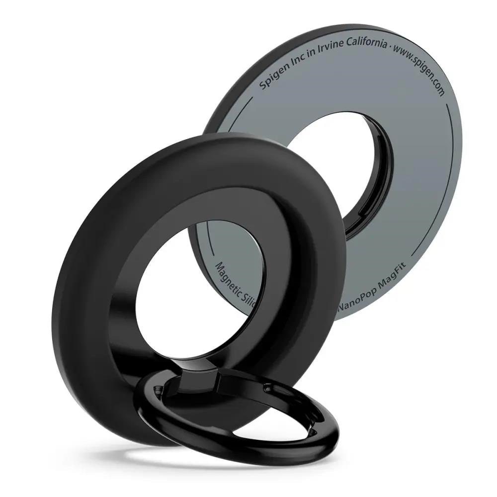 Spigen Nano Pop Magsafe Phone Holder - Black Sesame - Handys Anderes Zubehoer