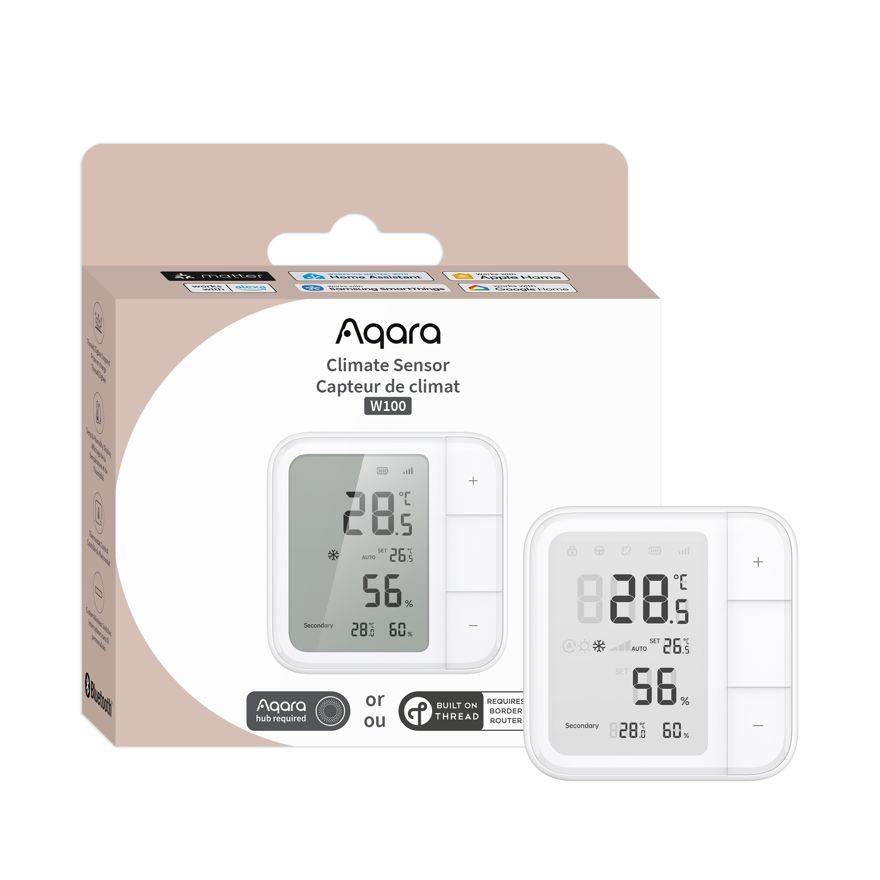 Aqara Climate Sensor W100 - Smart Home Th-s04d