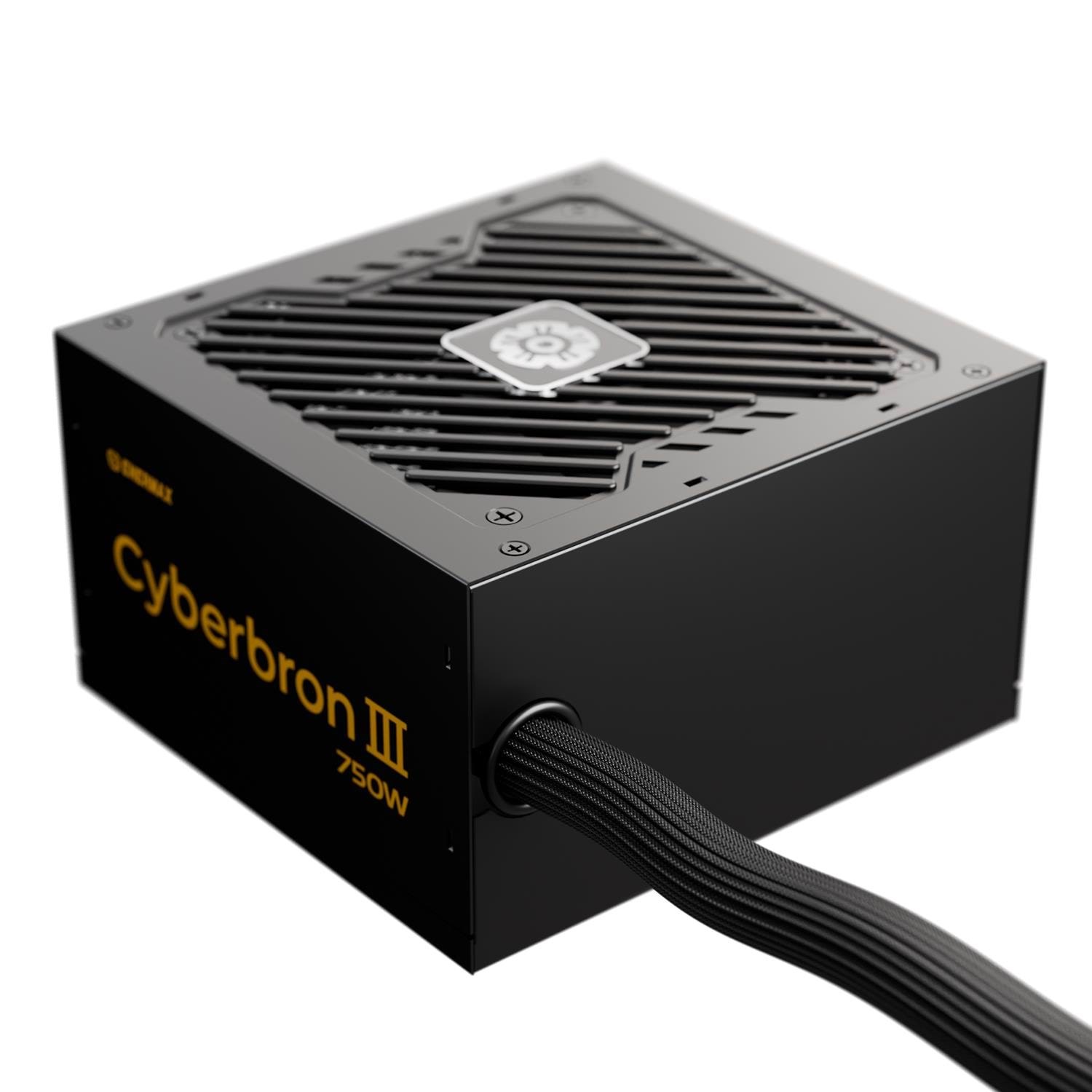 Enermax Cyberbron Iii 750 Netzteile - 750 Watt - 120 mm - Atx 3.1 - 80 Plus Bronze Zertifiziert Schwarz Emb750ewt-nac