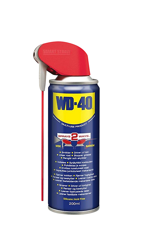 Wd-40 Multi Oil Spray With Smart Straw, 200 ml - Haus Garten