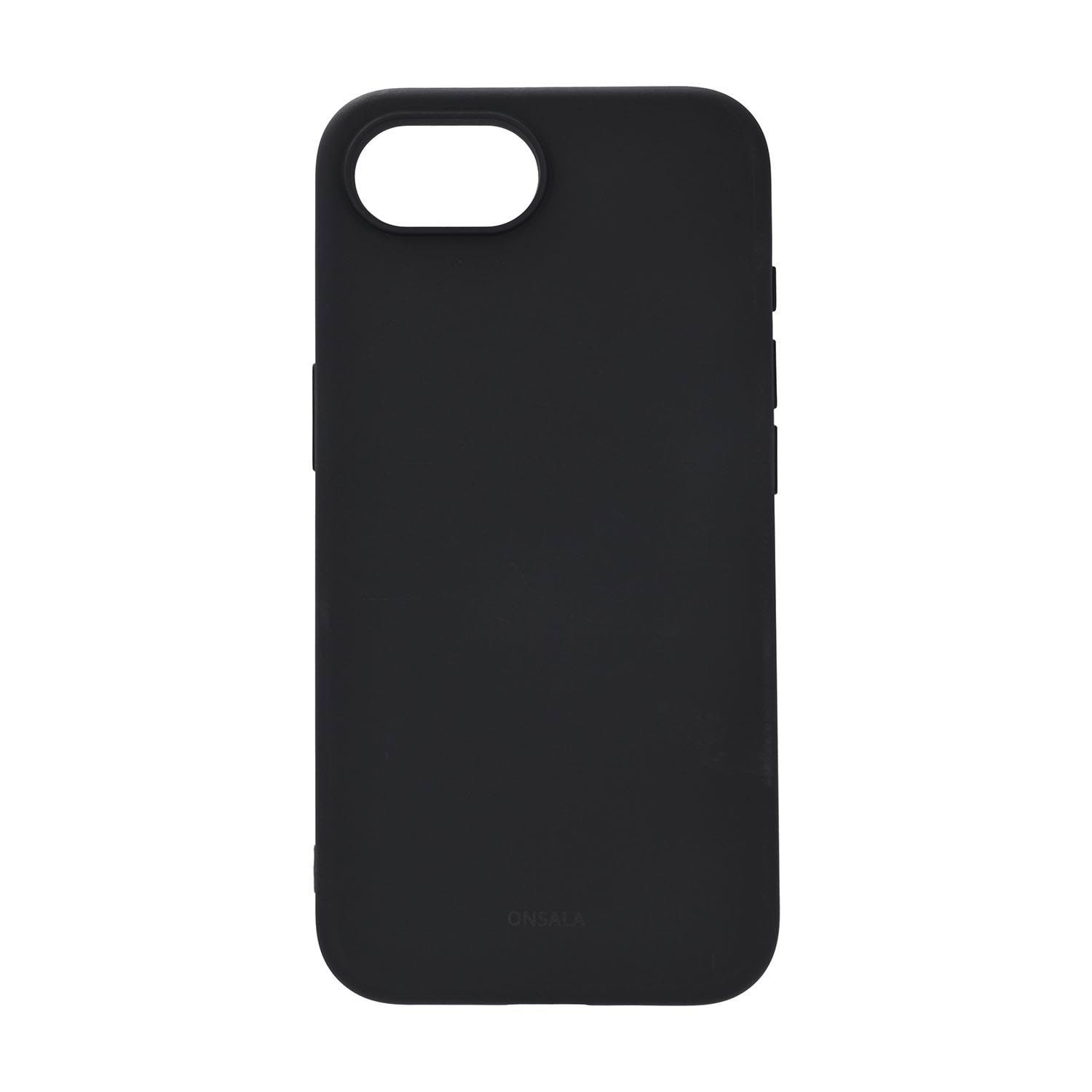 Onsala Phone Case Silicone Touch Black - Iphone 16e/17e - Handys Cover Cases 664273