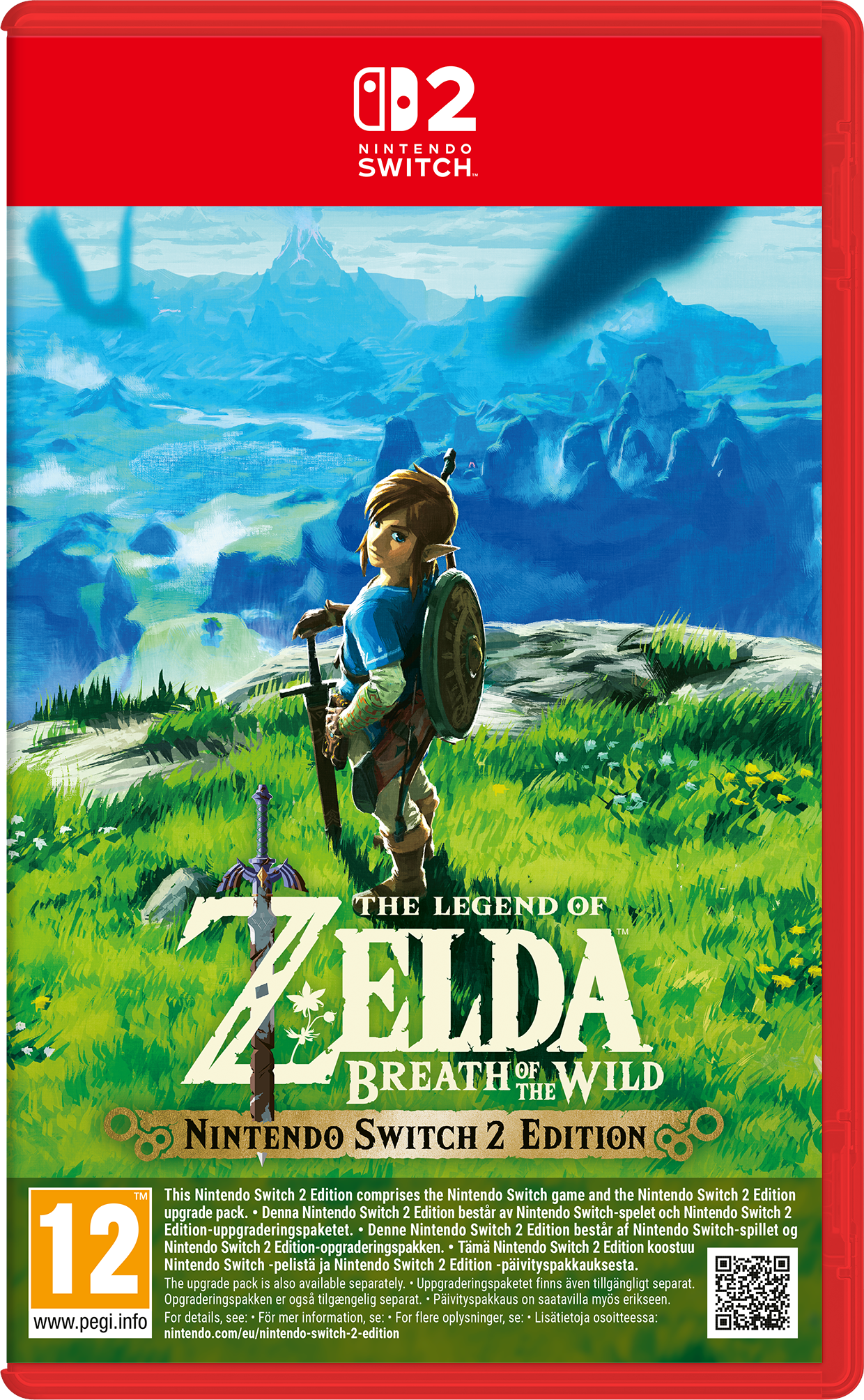 The Legend of Zelda: Breath of The Wild - Nintendo Switch 2 - Action/abenteuer - Pegi 12 - Spiele 0045496312732