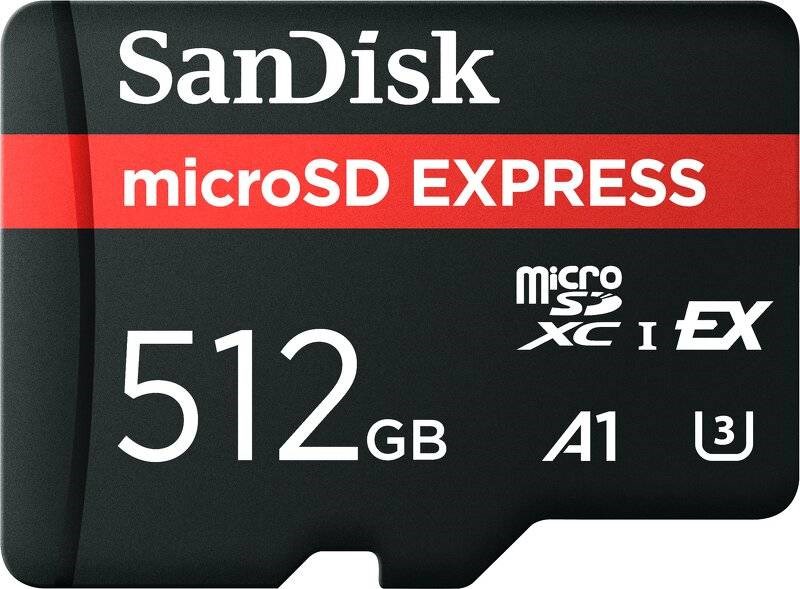 Sandisk Microsd Express - 880mb/s - 512gb - Speicherkarten