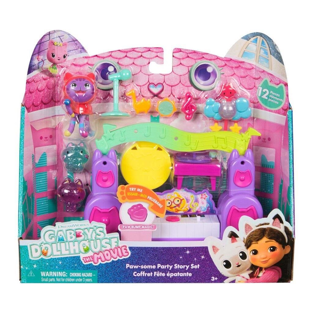 Gabby's Dollhouse Gabby's Movie Pawsome Party Room Story Set - Spielsets 6074118
