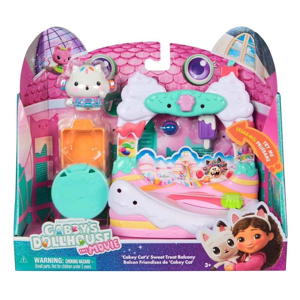 Gabby's Dollhouse Gabby's Movie Balcony - Furrosted Fun - Dolls Accessories