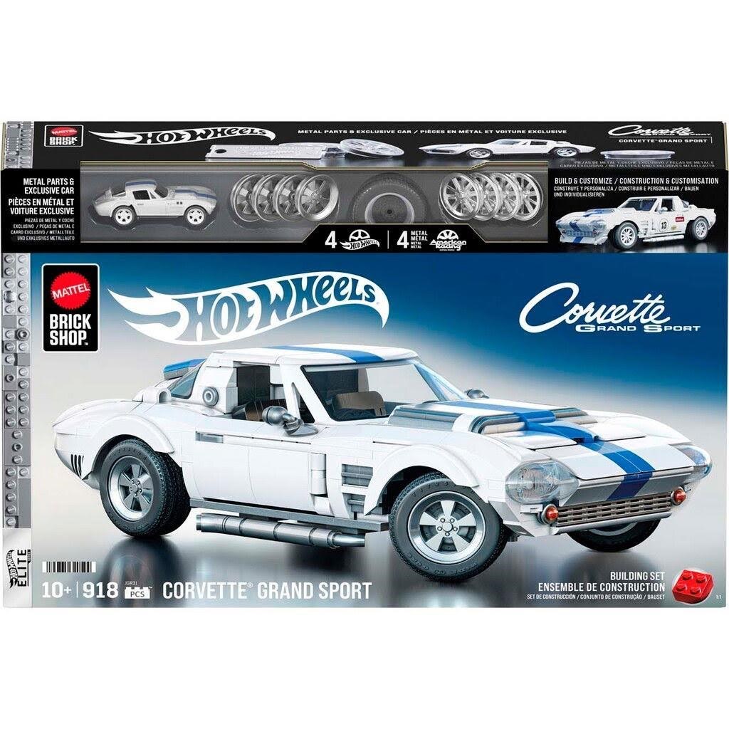 Hot Wheels Brick Shop Elite Series Corvette Sport - Modellbau Jgr31