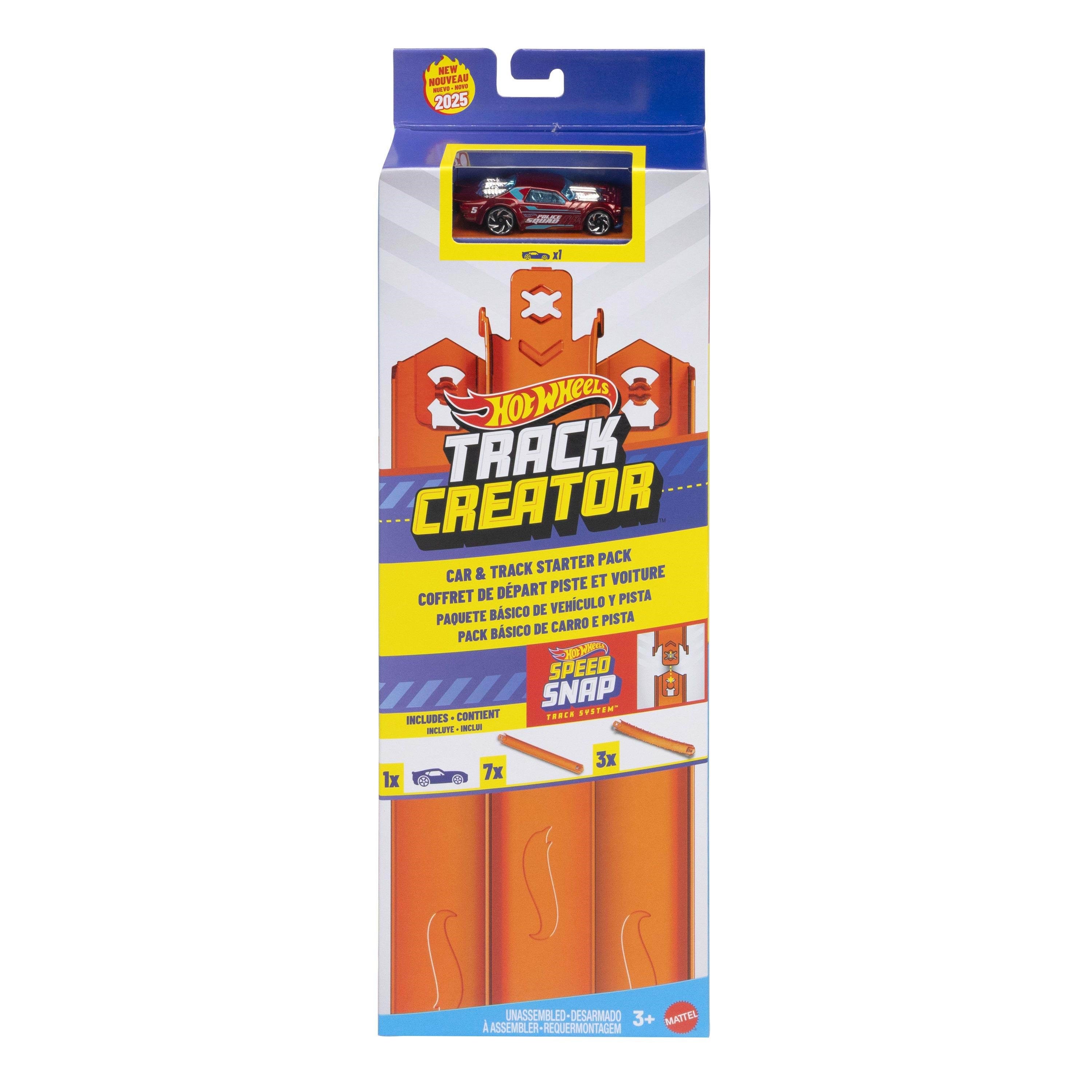 Hot Wheels Track Creator: Car & Track Starter Pack - Spielzeugauto Jdw43