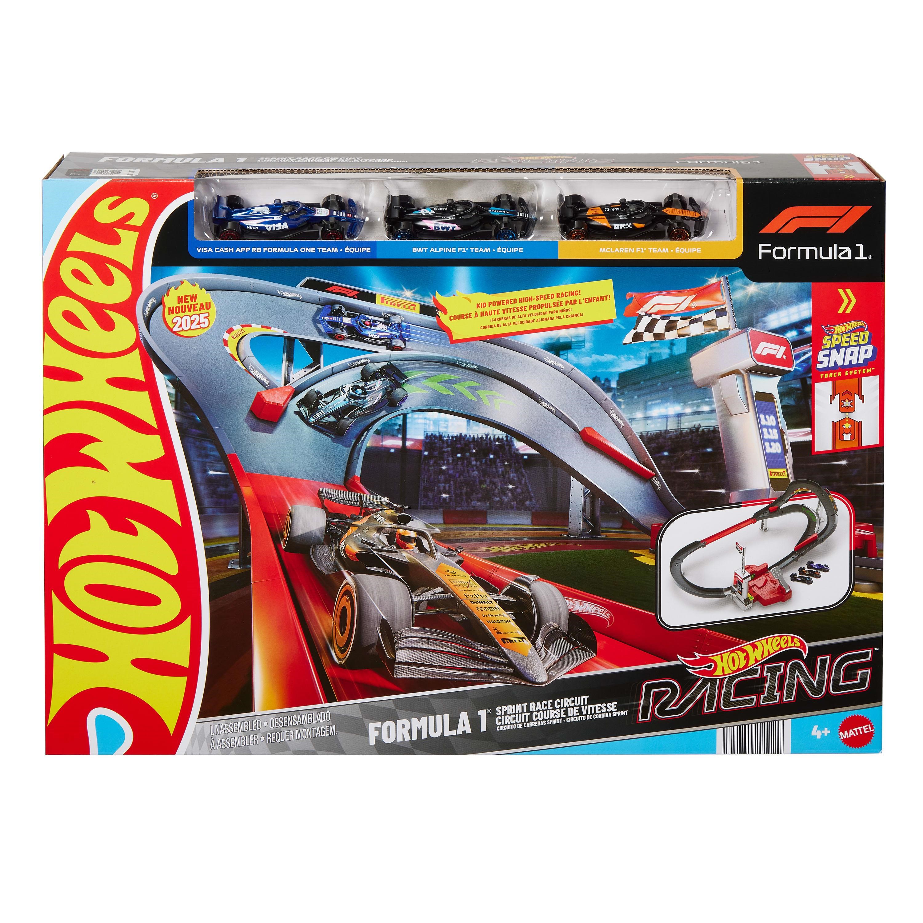 Hot Wheels F-1 Racing Sprint-streckenset - Spielzeugauto