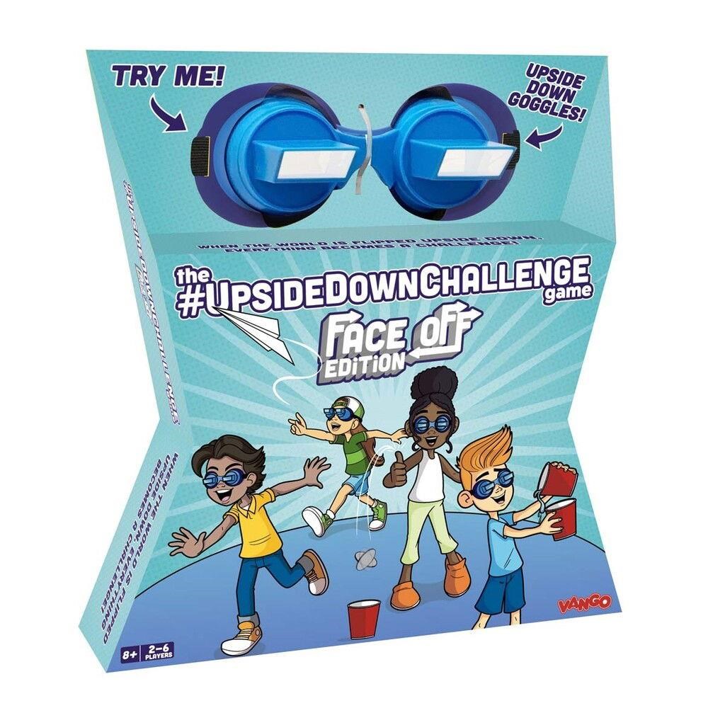 Games The Upside Down Challenge Face Off - Brettspiele 85-081