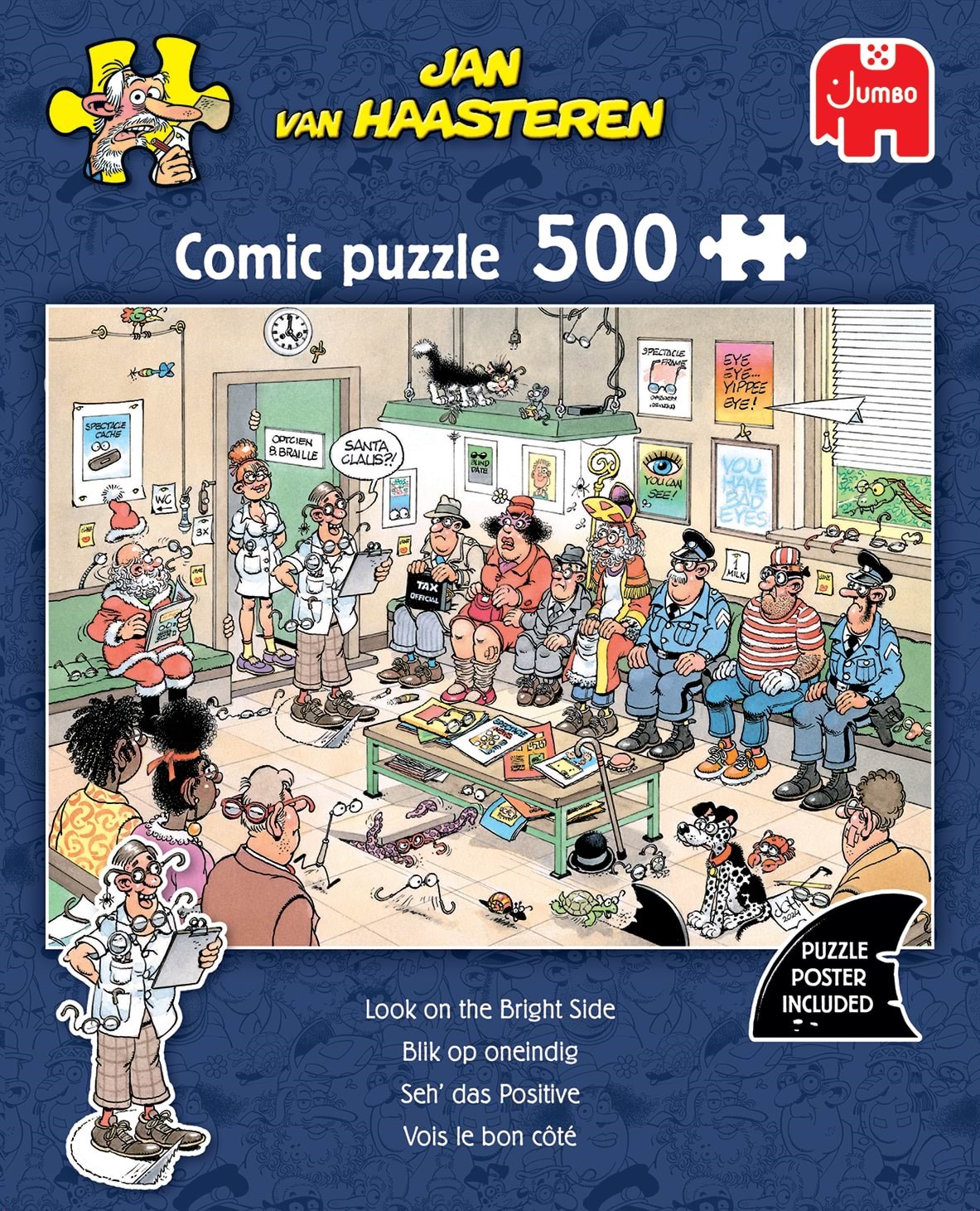 Jan Van Haasteren Look on The Bright Side (500) - Puzzle