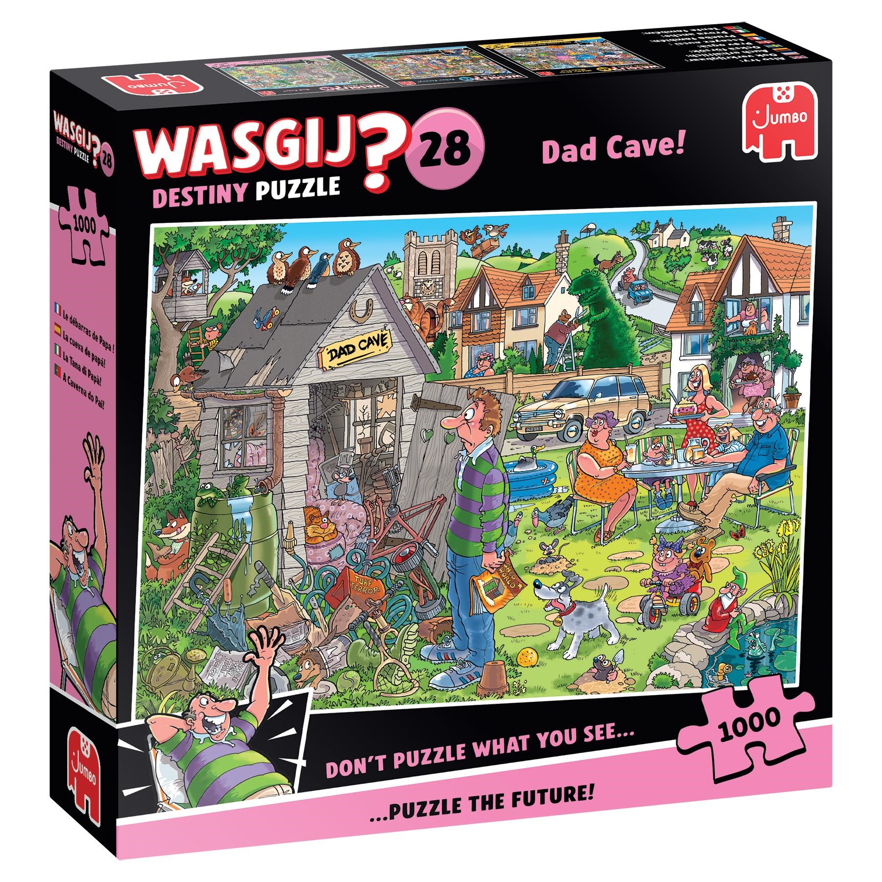 Wasgij Destiny 28 Dad Cave (1000) - Puzzle 1110100597
