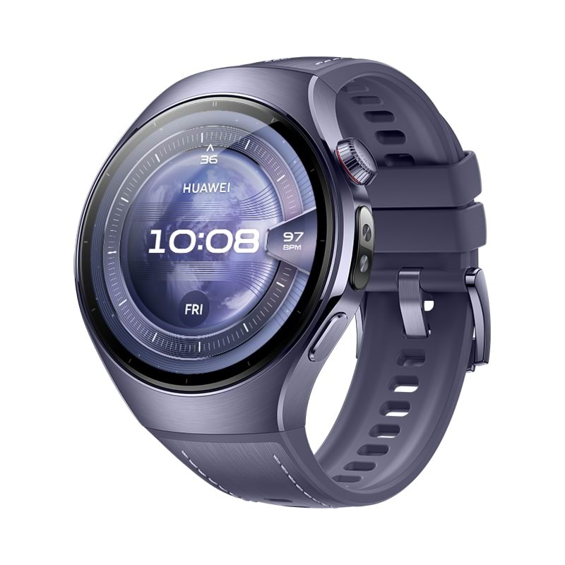 Huawei Watch 5 46mm Grey-purple - Smartwatches Pulsuhren Sportuhren Schrittzaehler 55020evx
