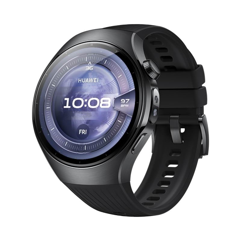 Huawei Watch 5 46mm Black - Smartwatches Pulsuhren Sportuhren Schrittzaehler 55020ewb