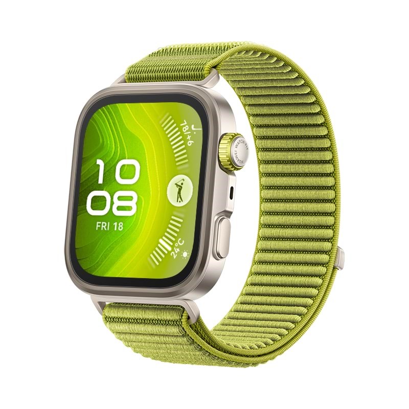 Huawei Watch Fit 4 Pro - Green - Smartwatches Pulsuhren Sportuhren Schrittzaehler 55020eyn