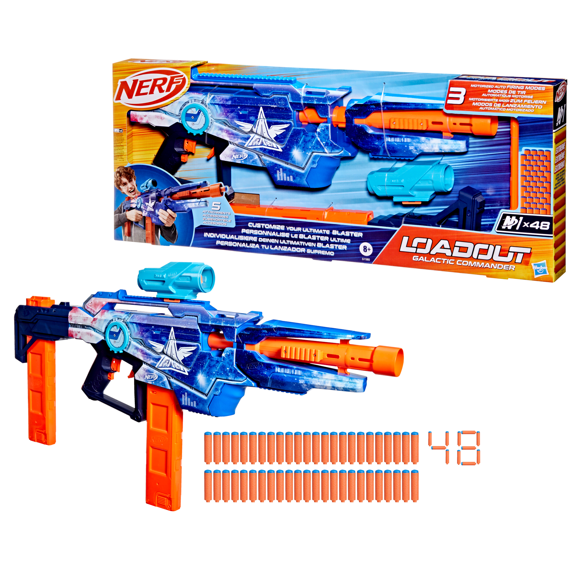 Nerf Loadout Galactic Commander Blaster - Spielzeugwaffen