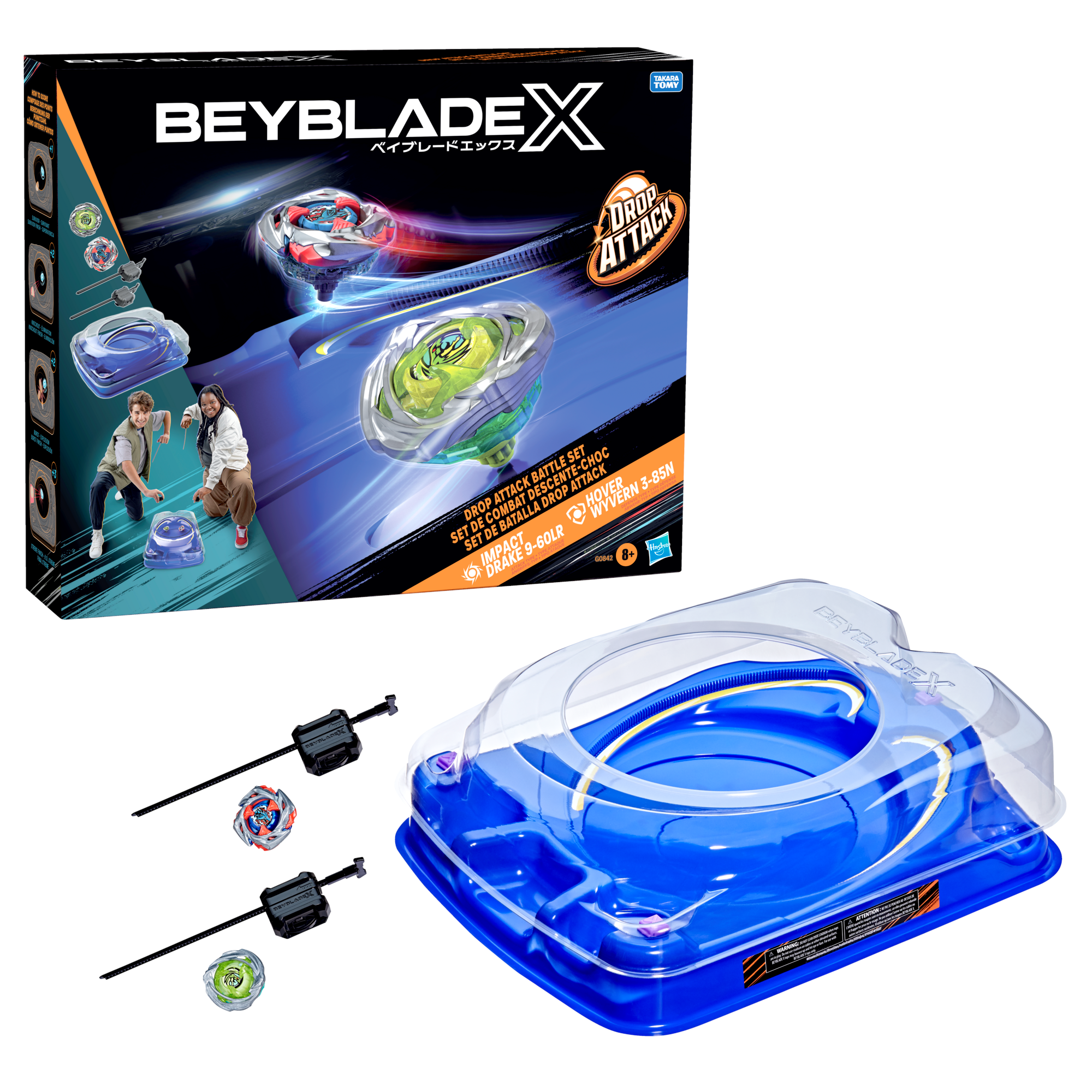 Beyblade X Drop Attack Battle Beystadium Set - Spielzeug