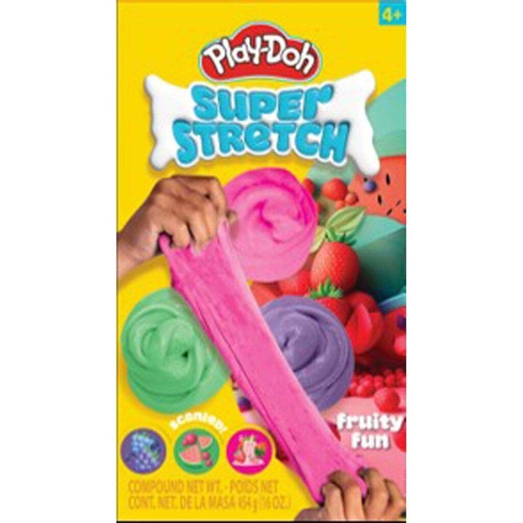 Play-doh 3 Stack Jars - Super Stretch Fruity Fun - Bausets 334-232828