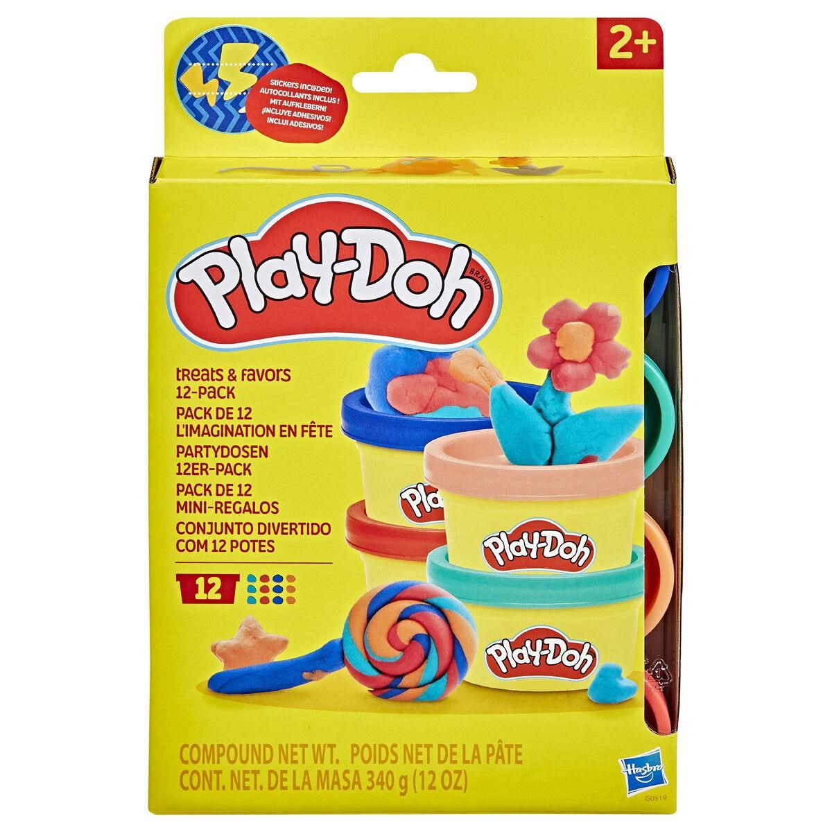 Play-doh Treats And Favors 12-pak 340g - Bausets 348-0519