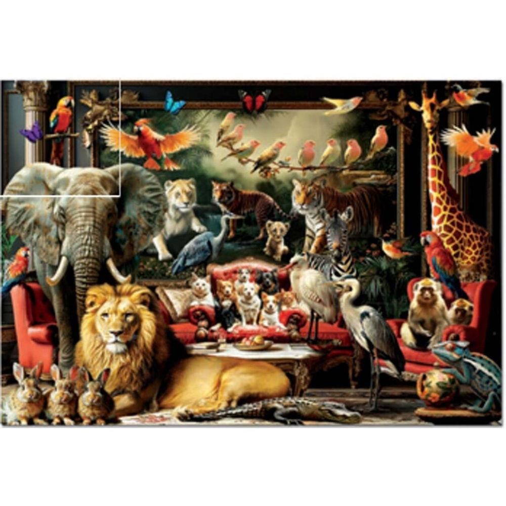Educa 1500 The Animal Mansion - Puzzle 80-20245