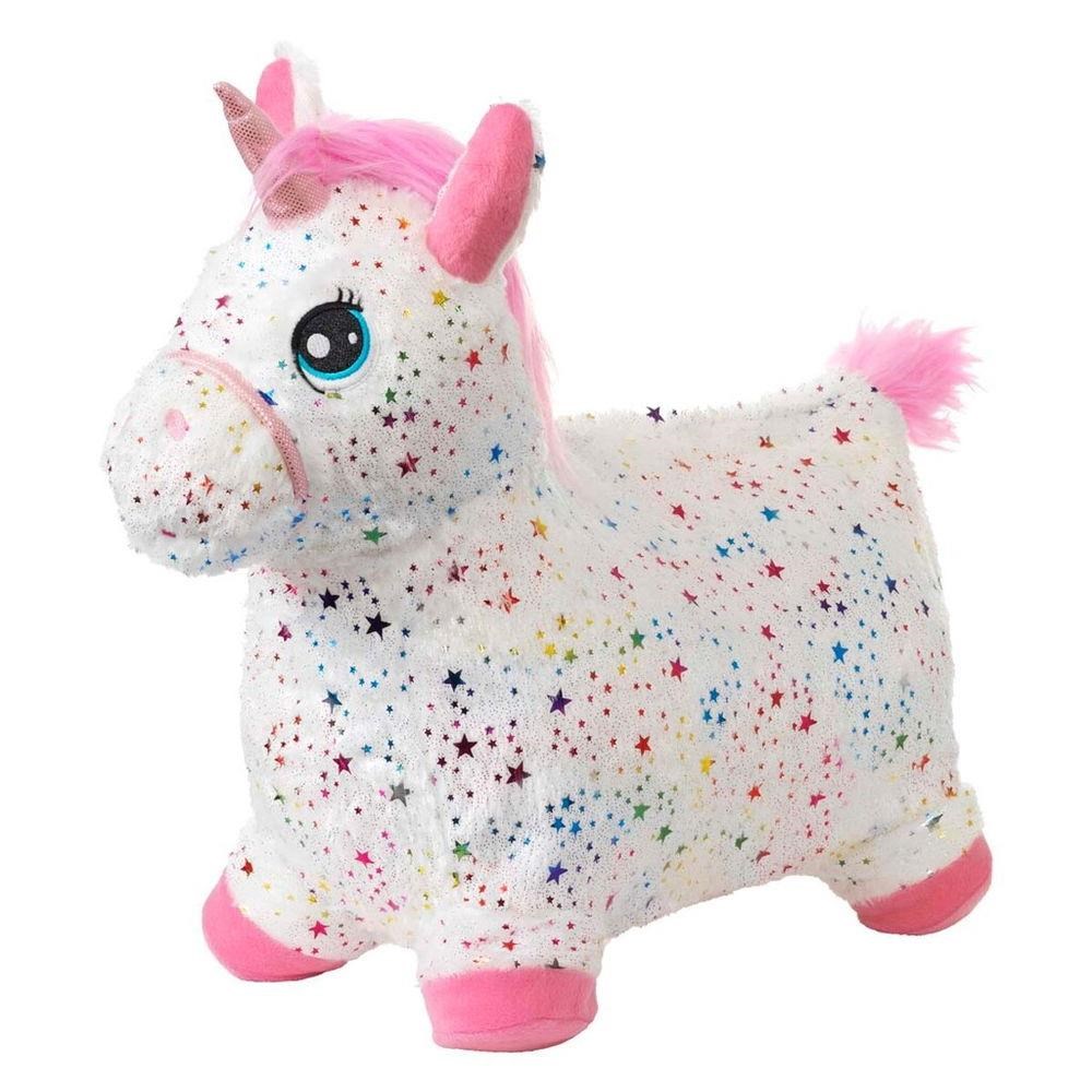 Krea Hop And Bounce Plush Unicorn - Brettspiele 36-2040