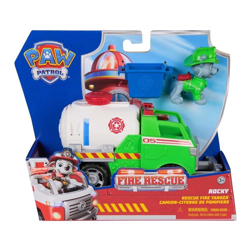 Paw Patrol Fire Rescue Fahrzeug - Rocky - Spielzeugauto