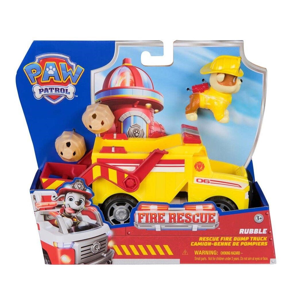 Paw Patrol Fire Rescue Fahrzeug - Rubble - Spielzeugauto 6072662