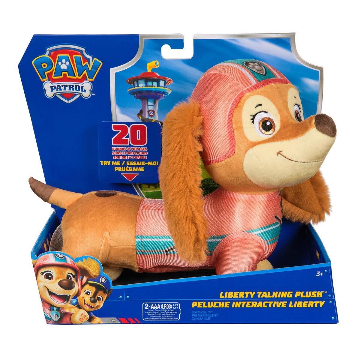 Paw Patrol Liberty Talking Plush 25 cm 6075068
