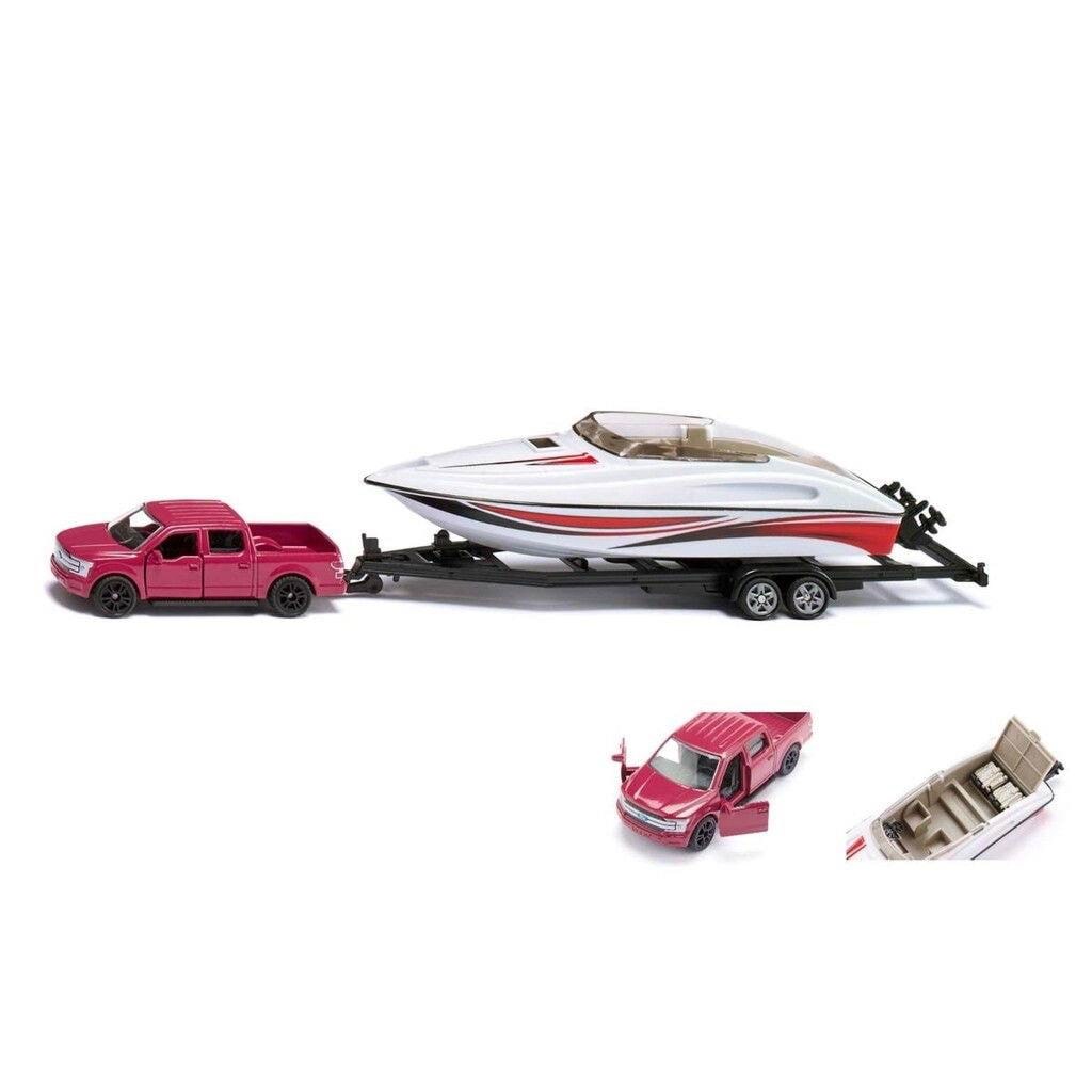 Siku Ford F150 With Motorboat - Spielzeugauto 313-2568
