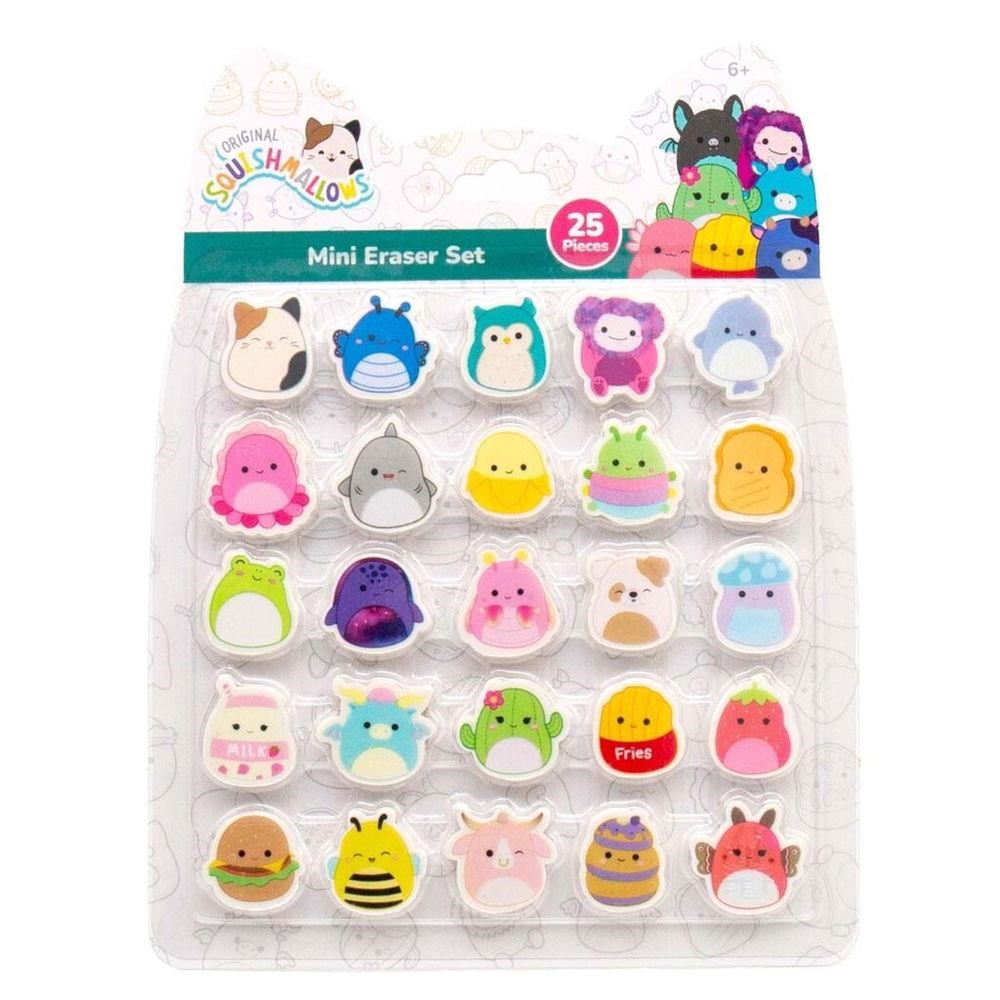 Squishmallows Eraser Set 25 Pcs - Kreativ Spiele