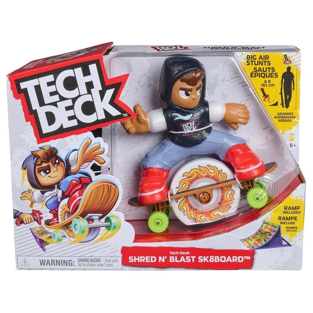 Tech Deck Ted Shred N' Blast Skateboard Flywheel - Spielzeug