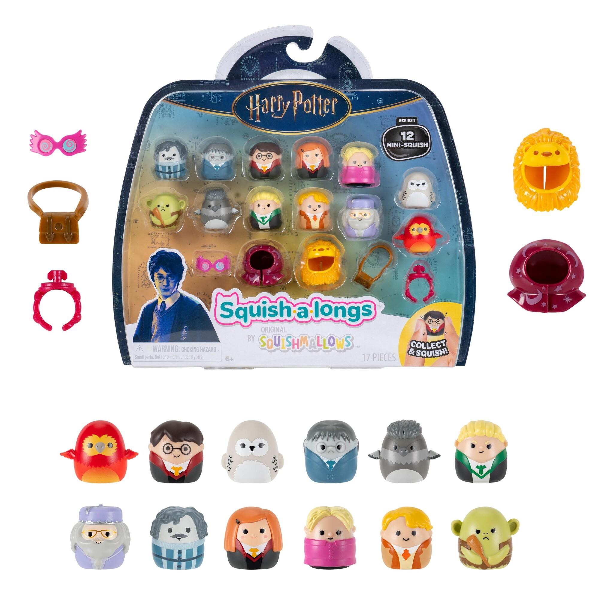 Squishalongs 2.5 cm Harry Potter 12 Pack - Assorted - Figuren
