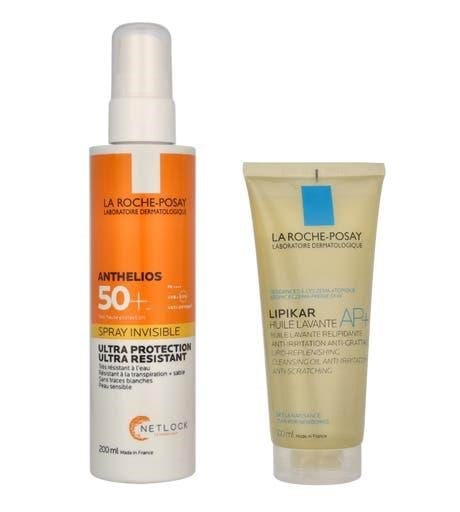 La Roche-posay Anthelios + Lipikar Duo Set - Geschenkbox 3433425427515