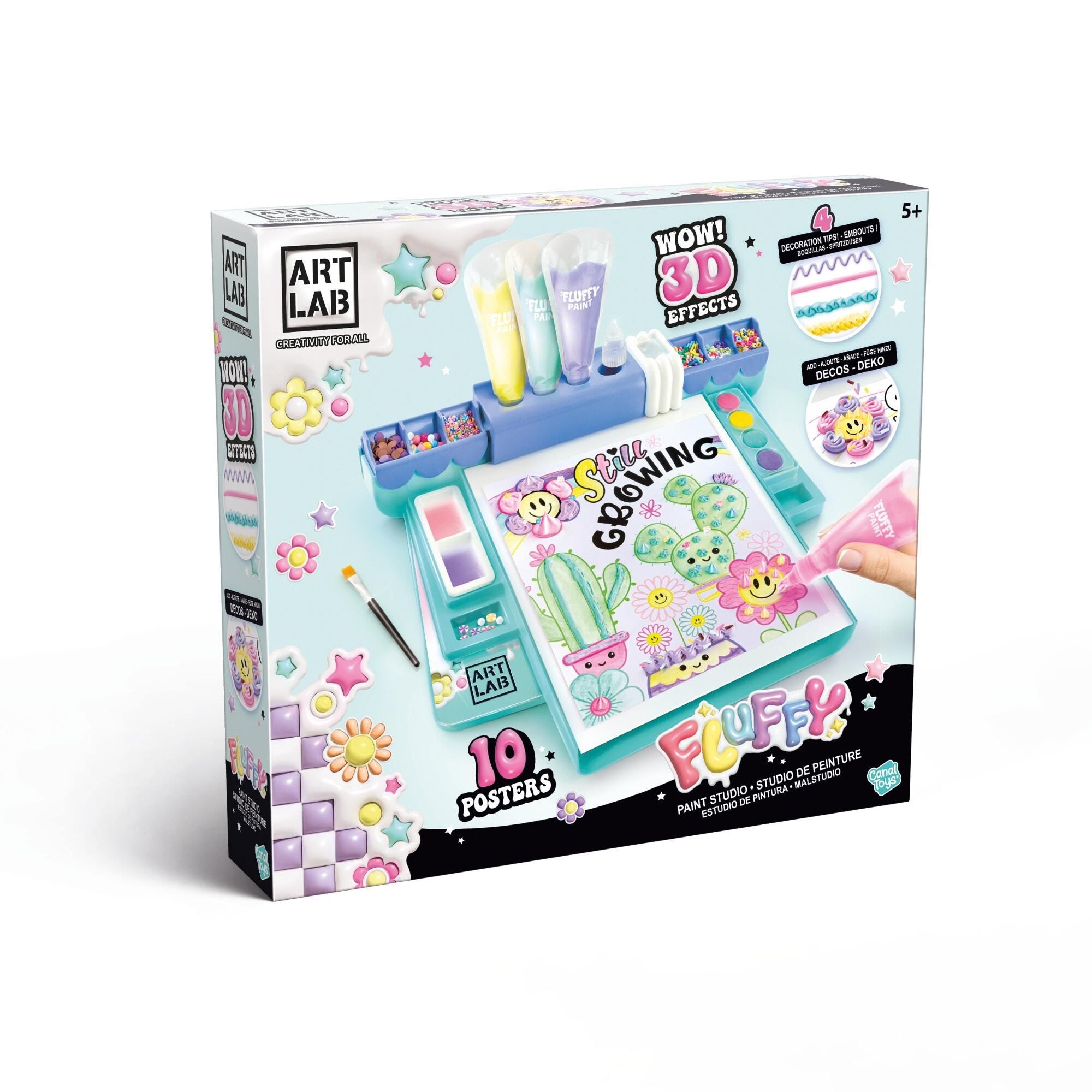 Art Lab Fluffy Paint Studio - Kreativ Spiele