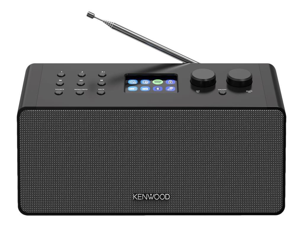 Kenwood Cr-st90s-b - Dab Portable Radio - Bluetooth - Dab/dab+/FM - Stereo - Dab Netzwerk Und Radiowecker